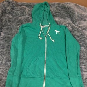 Victoria Secret Pink zip up hoodie